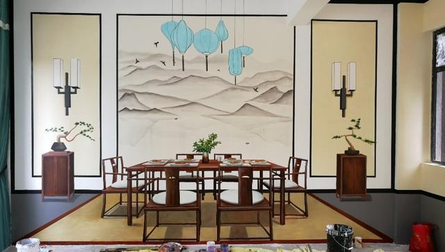 怎么给自己家的墙画墙绘,房地产3d效果图设计制作