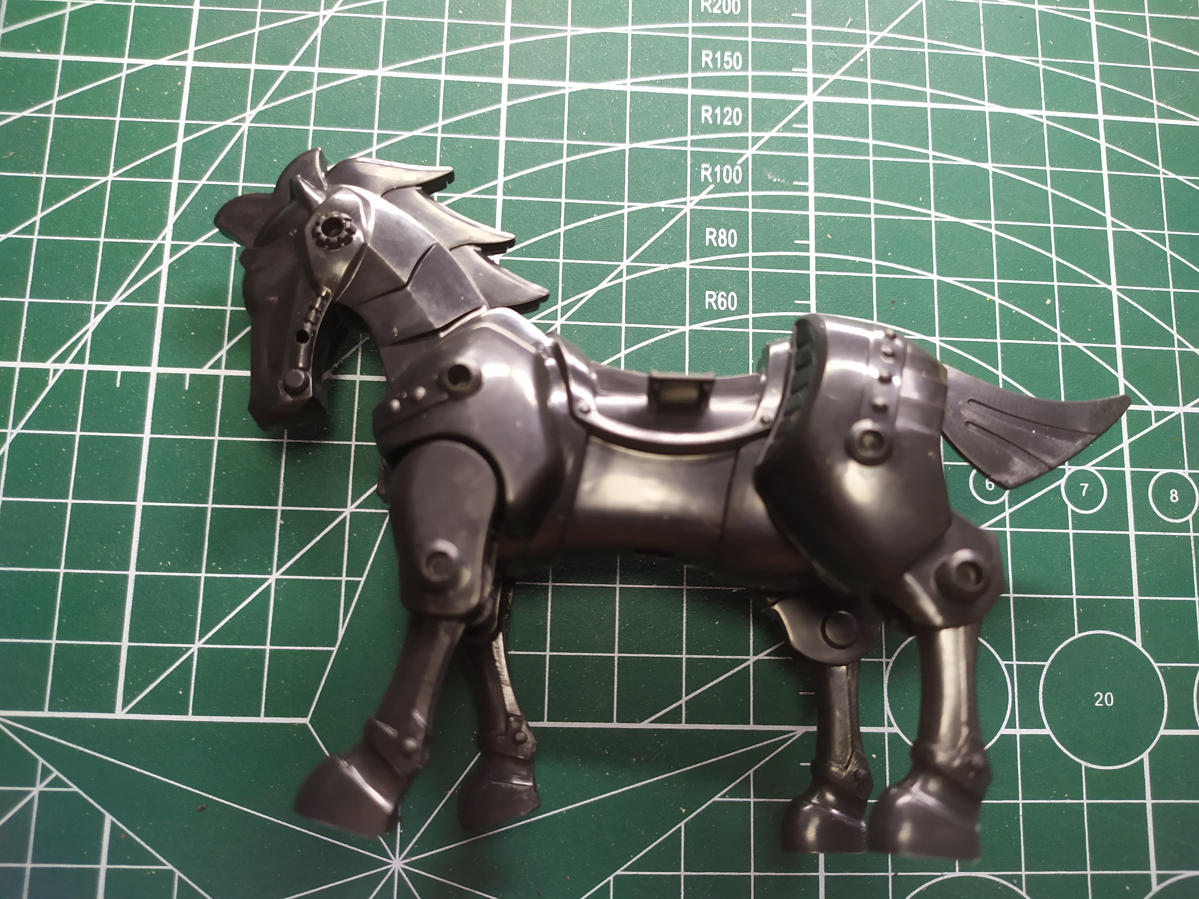 曹操机甲模型,三国传怀旧版曹操模型