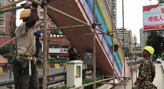 彩虹桥改造效果图,都匀彩虹桥现状