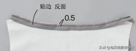 前后双面系带围裙效果附图纸,美观围裙的样式