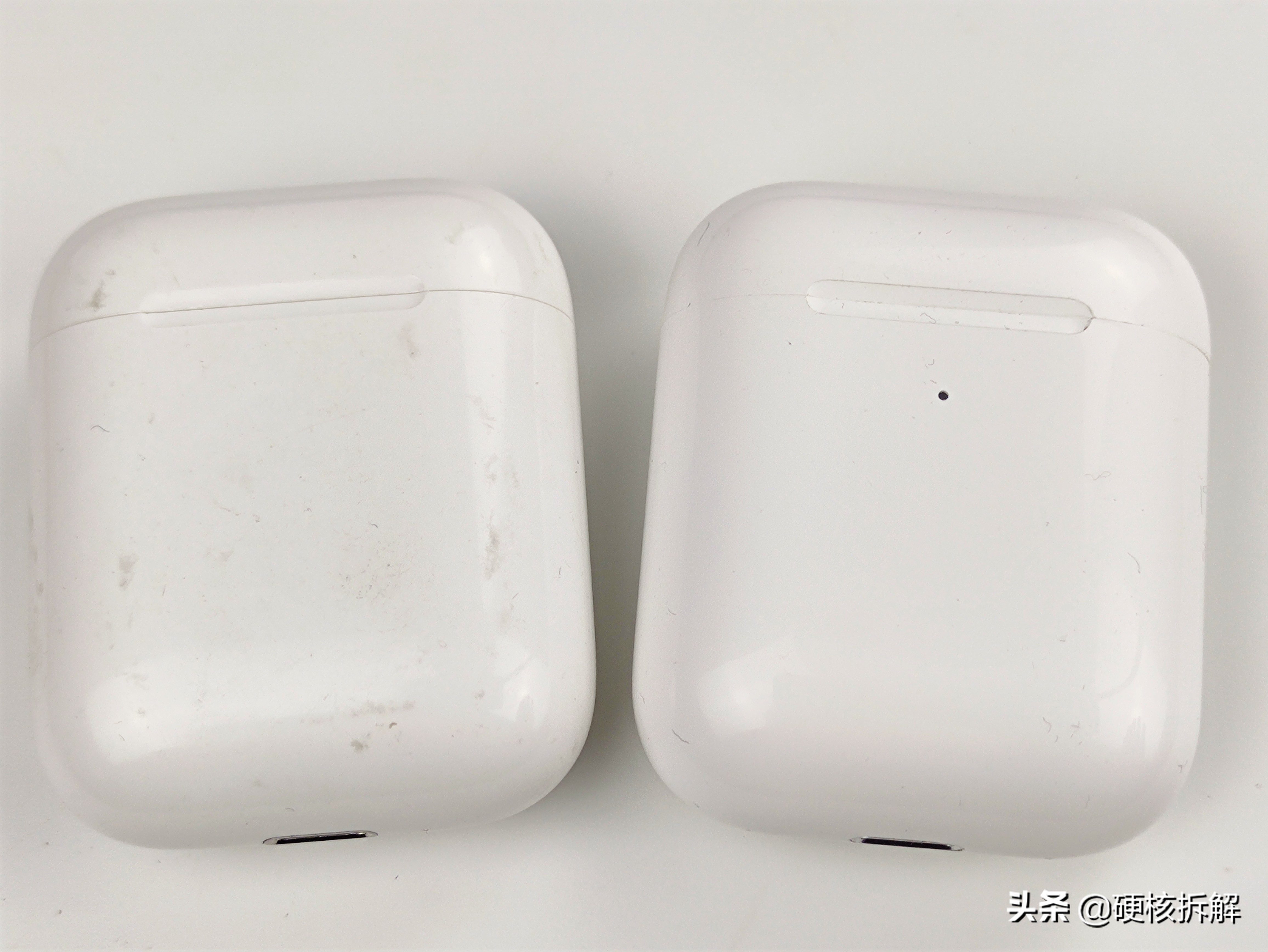 拆解苹果airpods和华强北airpods,华强北苹果耳机airpods拆解视频