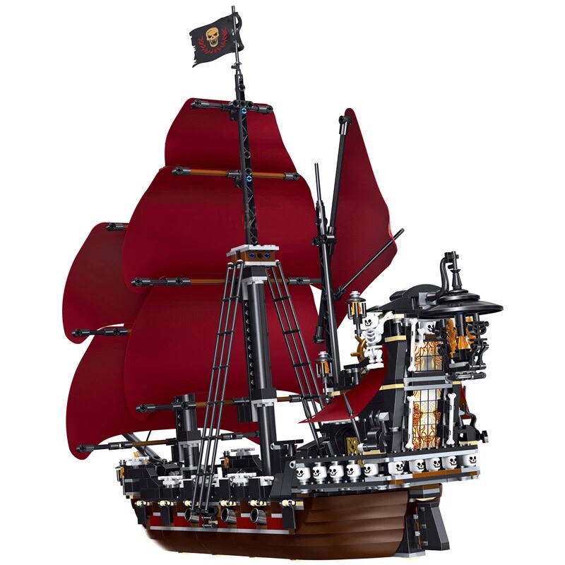 乐高海盗船加勒比黑珍珠号拼装,乐高一共有哪些海盗船