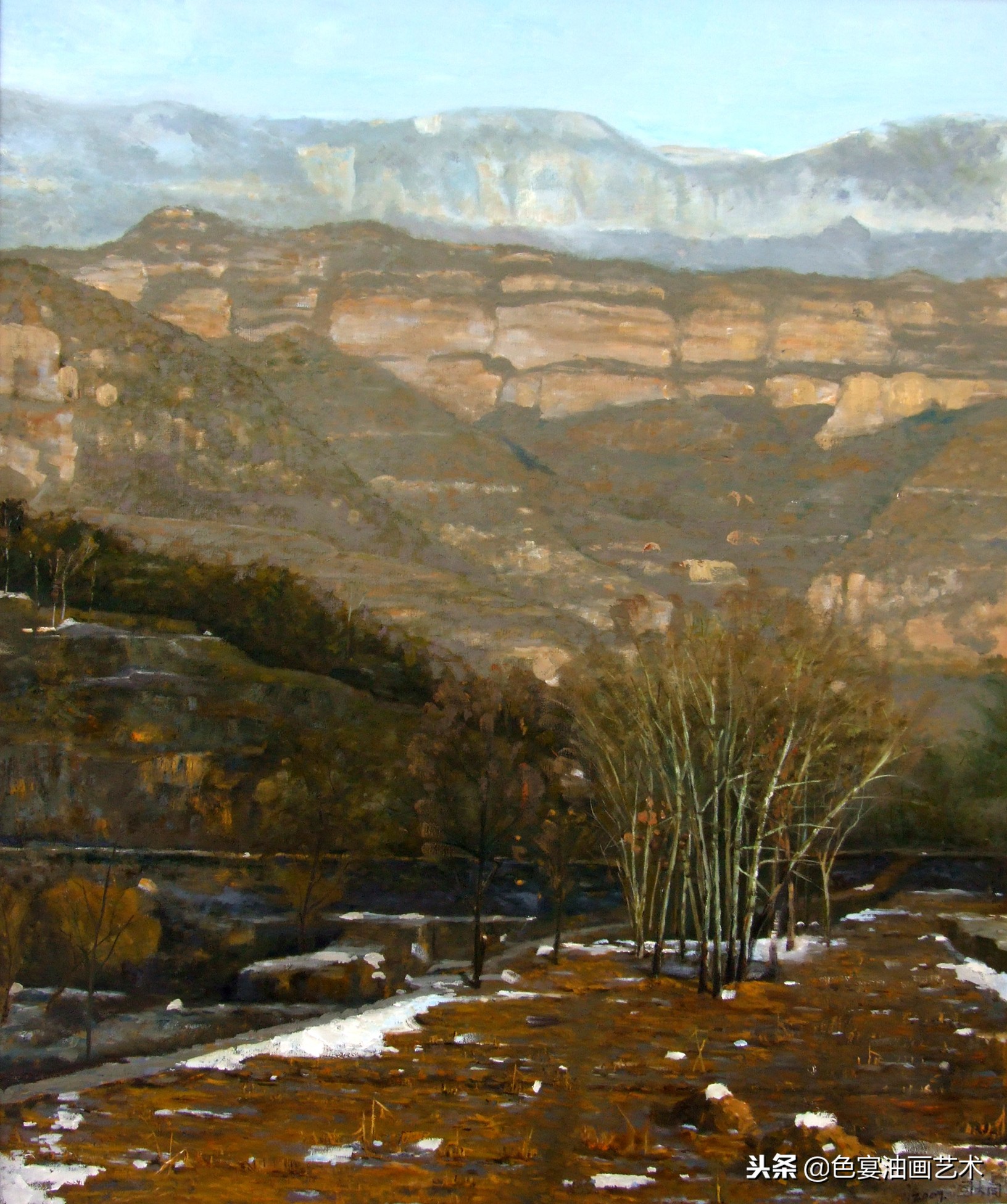 俄罗斯油画大师风景油画教程视频,油画大师油画风景创作教学视频