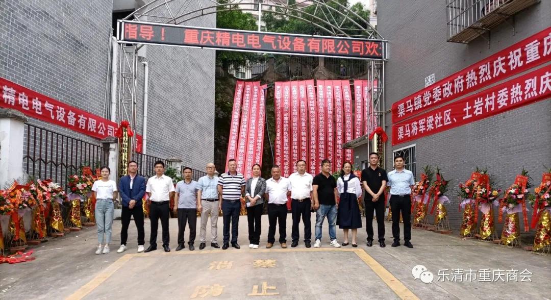 重庆精电电气开业乐清市重庆商会又一招商引资项目落地