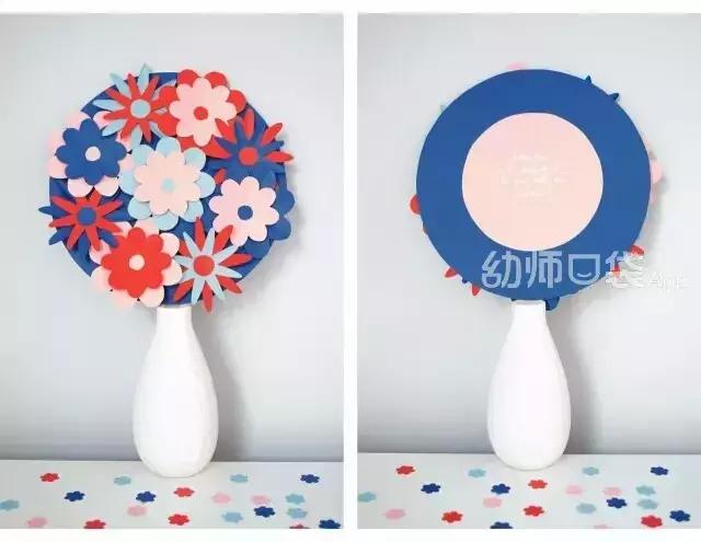 6-12岁手工制作三八妇女节贺卡,5-6岁大班创意手工三八妇女节