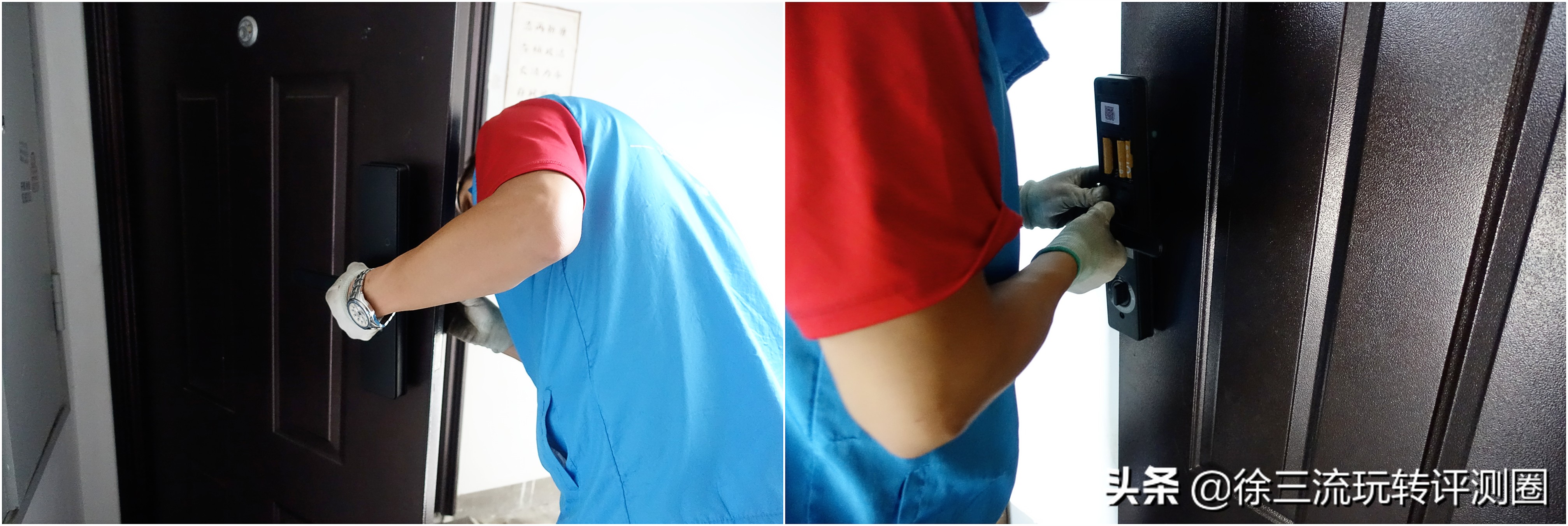 这把指纹锁不得了，内置天猫精灵AI模块，说句话就能开锁