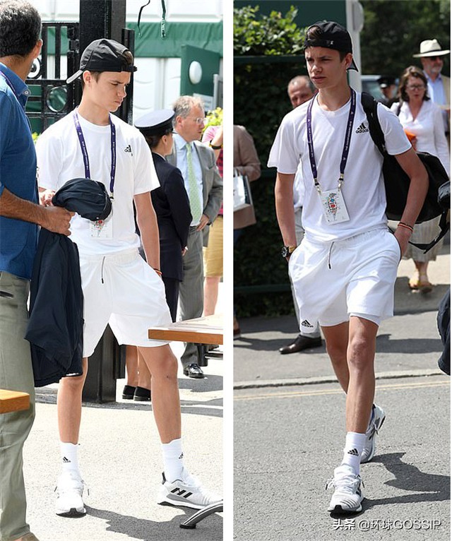 贝克汉姆的三个儿子和小七近况,贝克汉姆和儿子秀球技