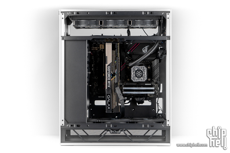 银欣altag1m机箱温度,银欣h1垂直风道机箱