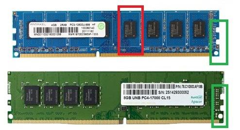 如何区分ddr1ddr2ddr3ddr4内存,ddr24g内存