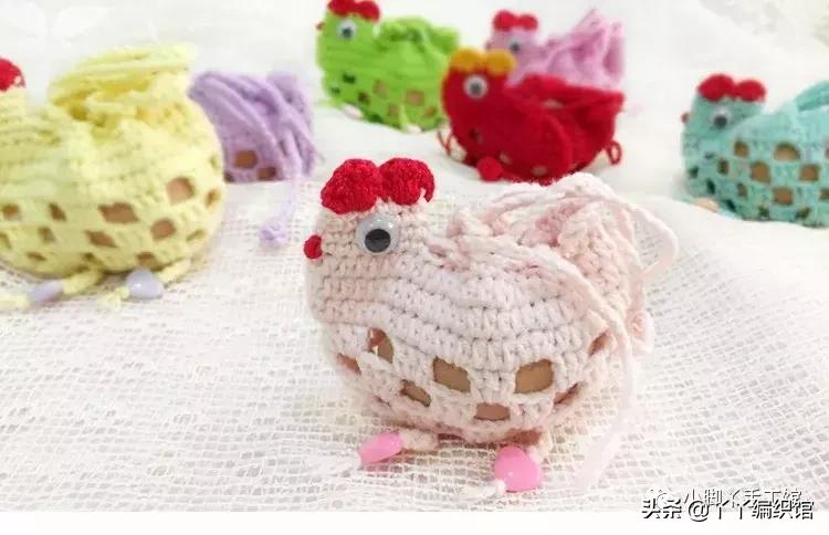 丫丫编织馆钩帽子视频,丫丫鸡蛋兜编织教程
