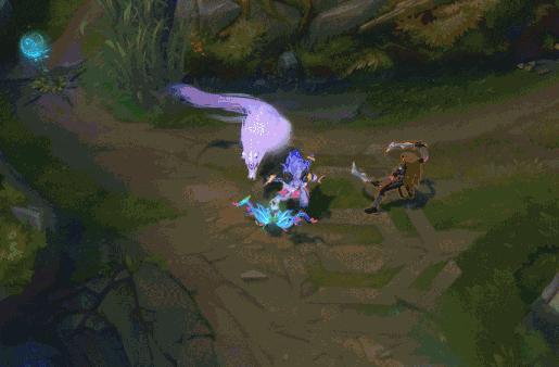 lol端游阿狸灵魂莲华特效,lol阿狸皮肤灵魂莲华