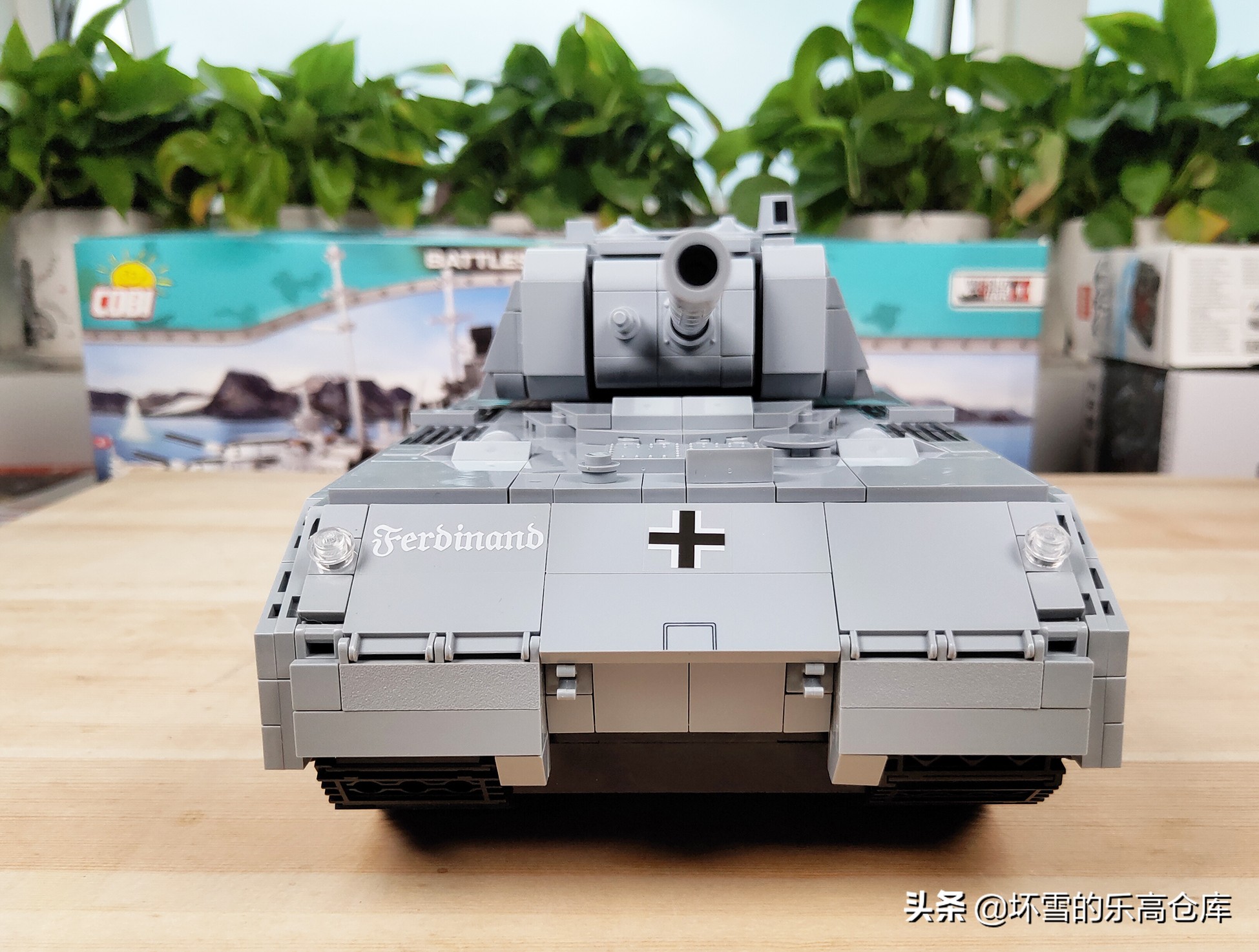 cobi豹式坦克拼装过程,cobi积木德国坦克进化史