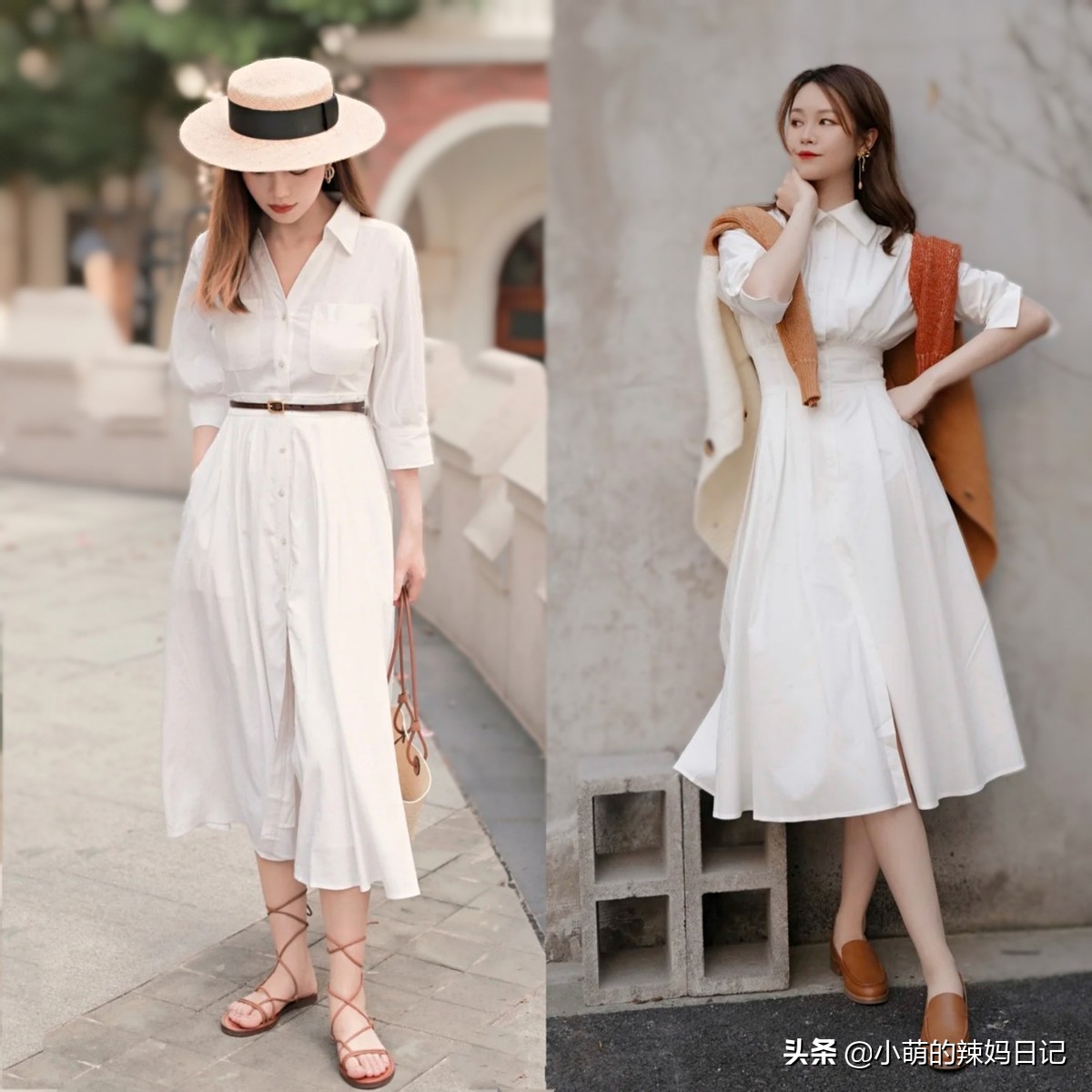 新款流行裙子碎花显白,今年这8条碎花裙好看又显瘦