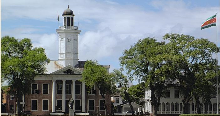 南美的圭亚那和苏里南,南美苏里南