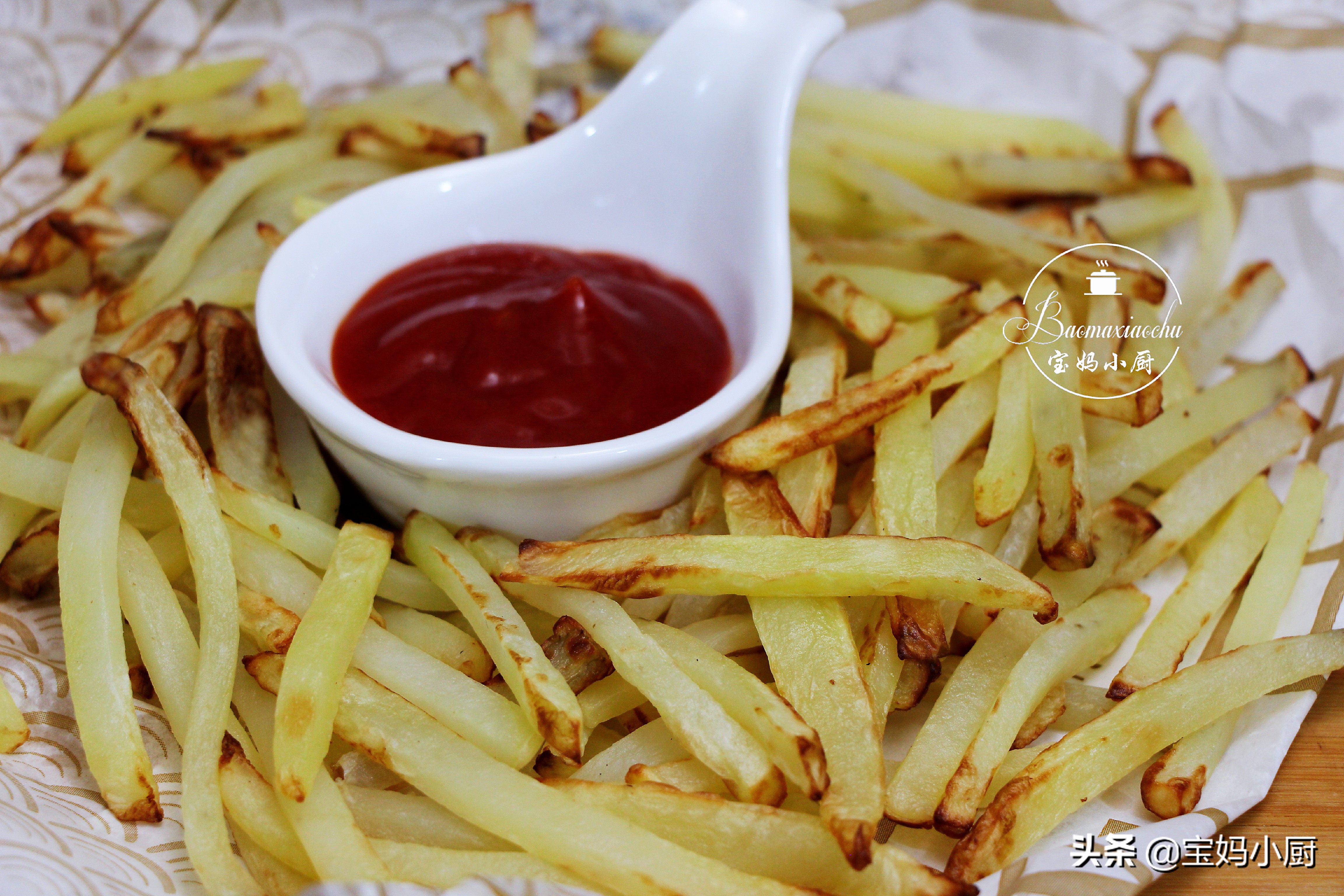 自制炸薯条再也不用到外面去吃啦,解馋小零食空气炸锅炸薯条