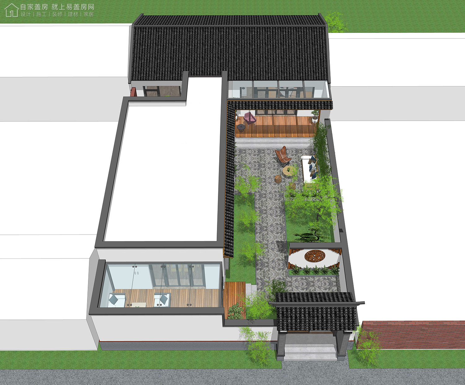 10000平新中式大户型合院别墅,还有哪些值得推荐的中式别墅