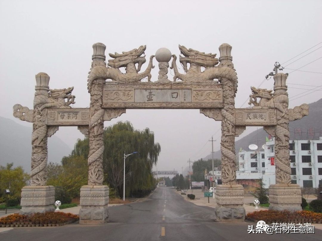 石牌坊石雕图片大全,各样式的石牌坊