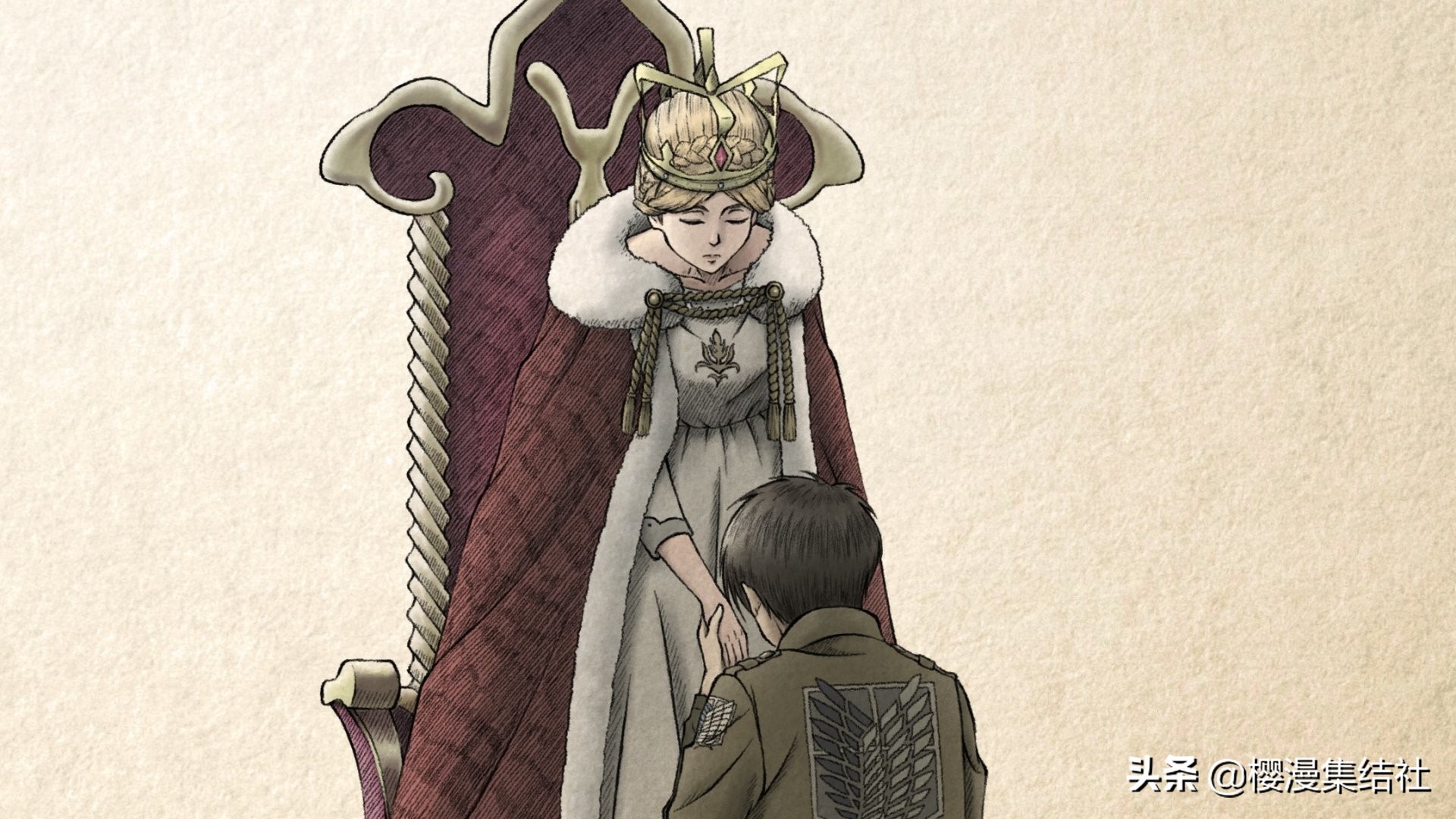 进击的巨人：艾主席“灭世”还是“救世”，沉睡人苏醒该何去何从