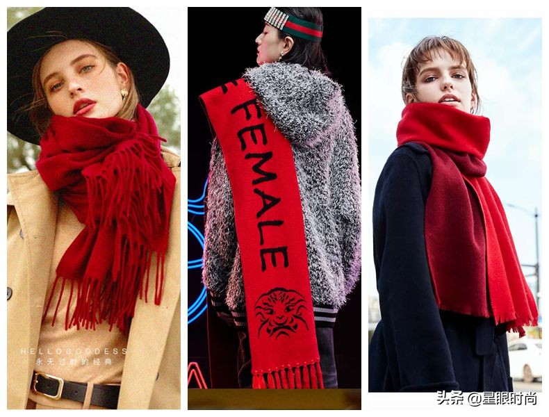 秋冬纯色保暖围巾女,秋冬保暖围巾