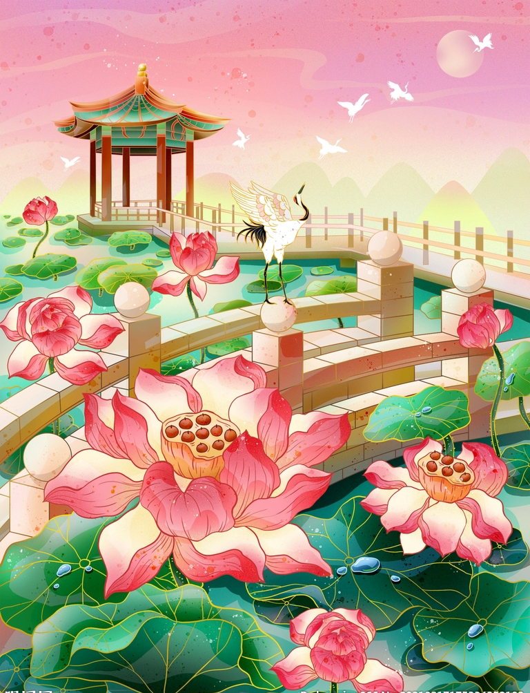 手绘国潮壁纸1920*1080,国潮壁纸图片保存