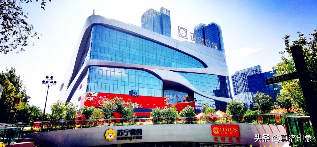 洛阳正大广场全景图,洛阳正大文化广场