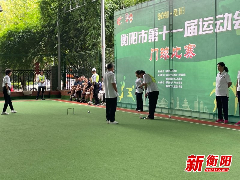 今年全市最后一场大型门球赛事,第六届县运会门球比赛落幕