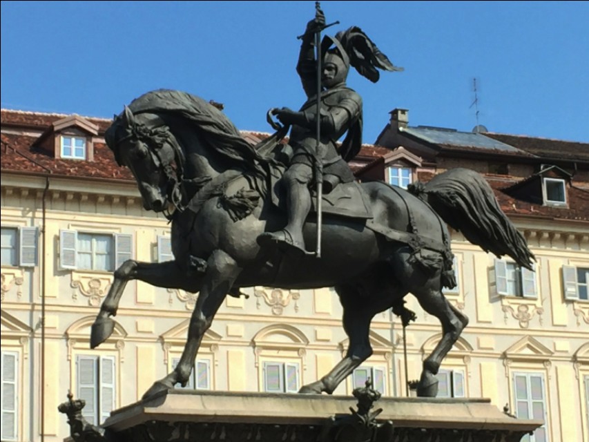 意大利都灵风景照片,曾经意大利的首都
