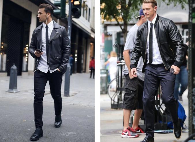 皮衣100种搭配,皮衣冬季搭配什么穿好看