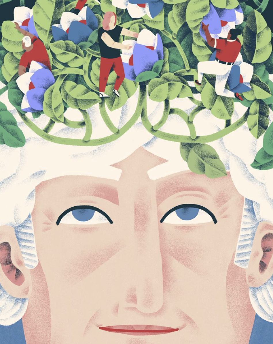 精妙的细节和色彩插画,插画作品想象力是最吸引人的色彩