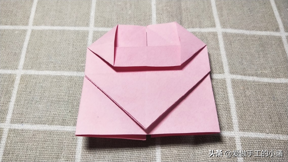 折纸手工8-10岁简单折纸蝴蝶结,折纸手工8-10岁小卡纸蝴蝶结
