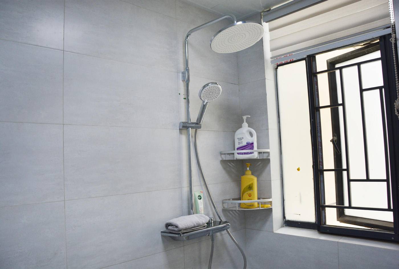 大白卫浴U悦置物淋浴花洒非恒温上手体验，给新家一个选择