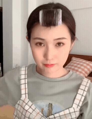 3款不挑脸型的刘海，又美又精致，自己动手就能剪