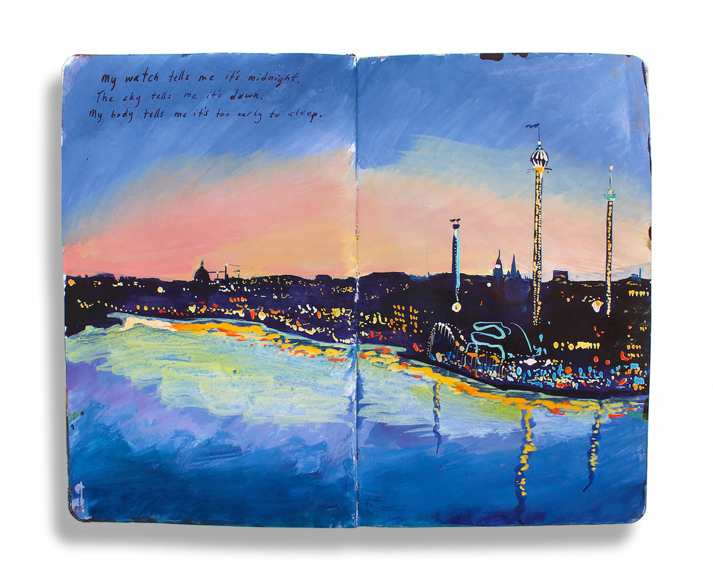 粉色主题手帐简笔画手绘,小清新简笔插画手绘手帐