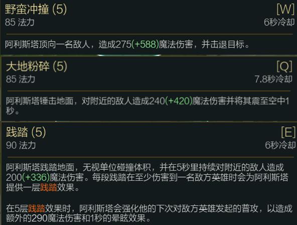 lol牛头大招效果,lol牛头酋长ad天赋