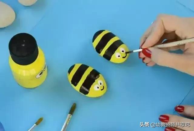 小蜜蜂手工制作可以戴头上的,小蜜蜂手工制作大全图片