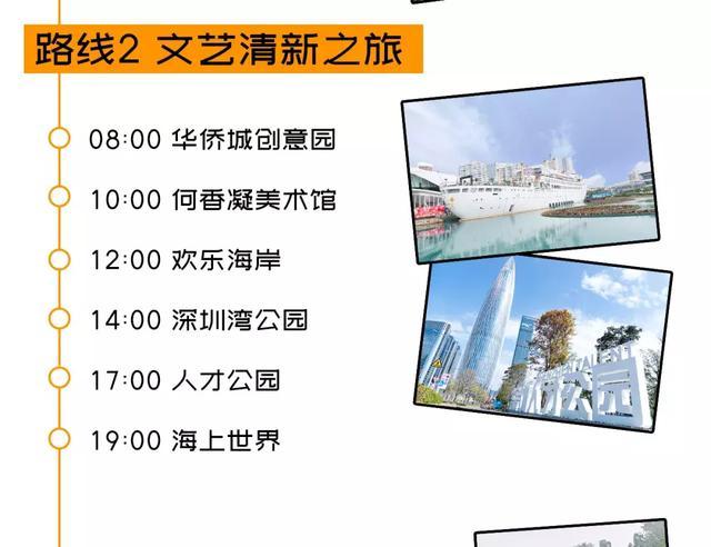 深圳游玩路线攻略必去的地方推荐,深圳4天自驾游攻略最新路线