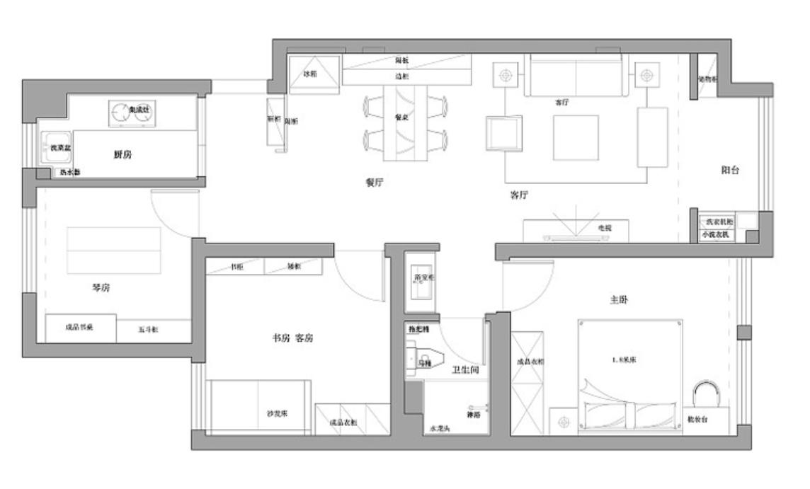 这个家精心设计颜值与实用并存,温馨漂亮而又高大上的家