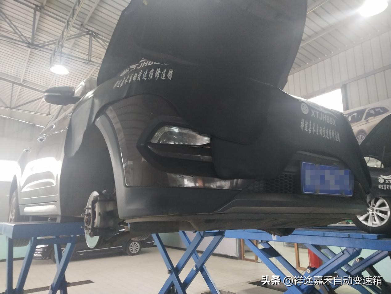 现代途胜变速箱报2挡定位故障,途胜变速箱没有奇数挡维修费用