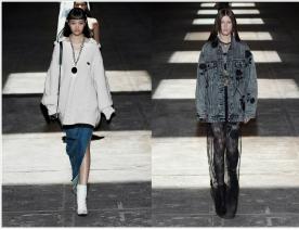 胖女人羊羔毛丹宁外套,呢子大衣不显老气的颜色