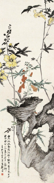 郑午昌花鸟,丝鬓散人郑午昌百幅绘画作品赏析