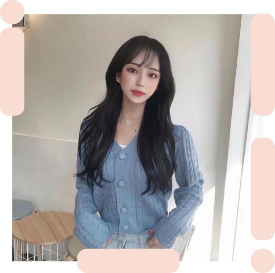 海藻卷发型好打理吗,海藻卷发型中发