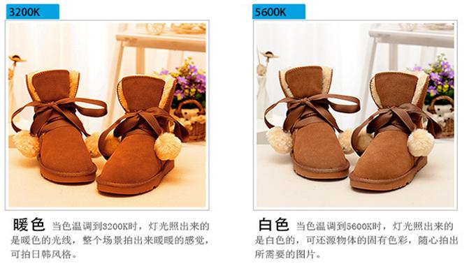 摄影灯补光灯单灯,e27螺口led摄影补光灯