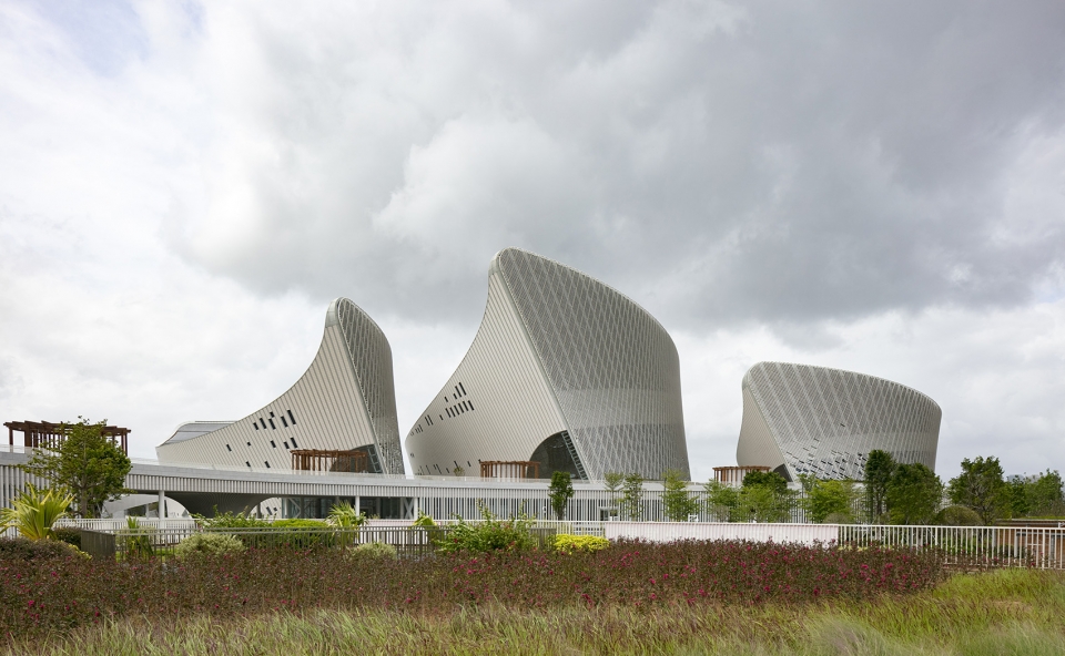 海峡艺术中心茉莉花,福州海峡文化艺术中心晚霞