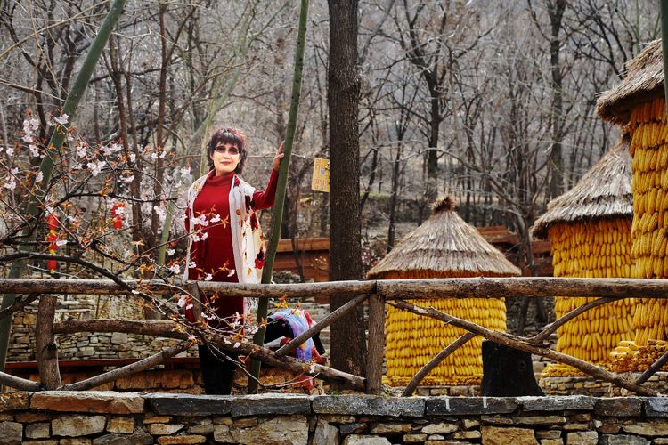 费县古村落景区,费县千年古村利山涧
