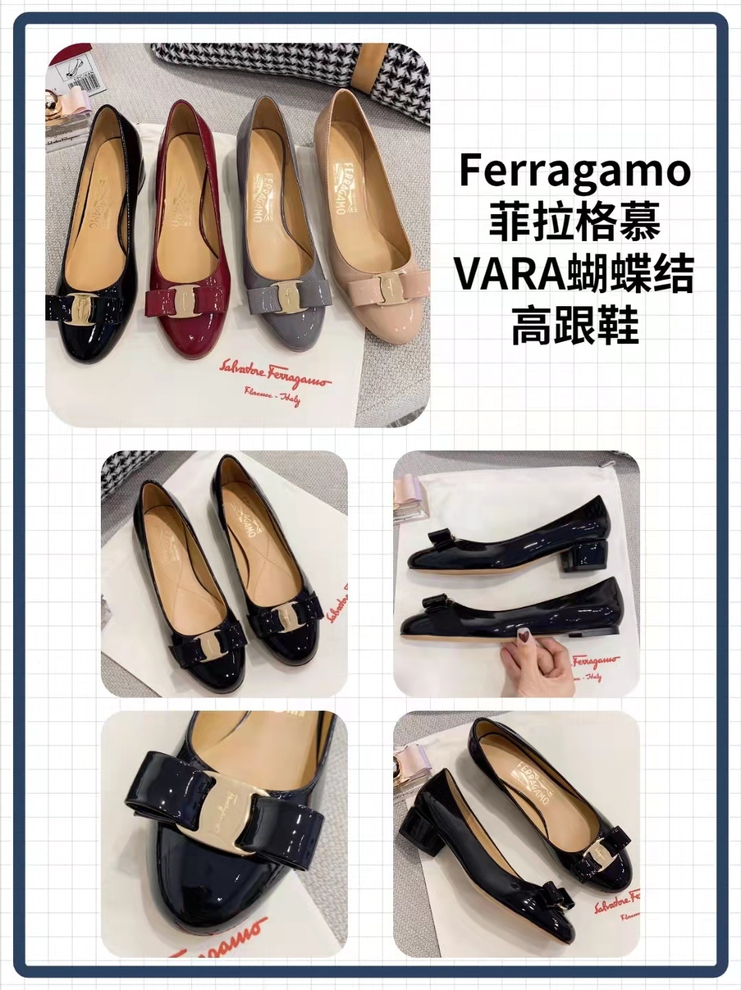 职场白领女士各种气质真皮高跟鞋,高跟鞋是职场女性必备干练气质