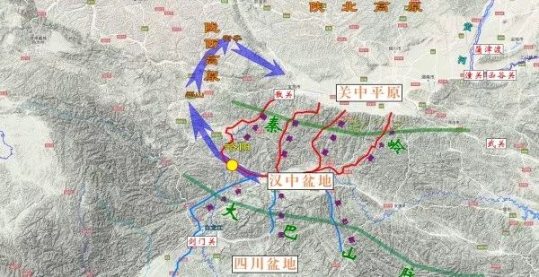 陕西自古乃兵家必争之地,略阳必争之地