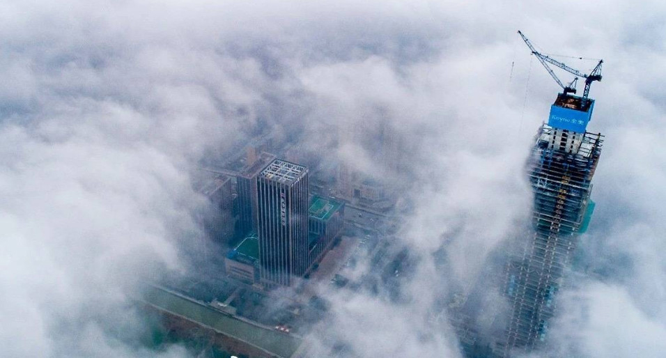 苏中第一高楼金奥复工,扬州金奥第一高楼最新消息