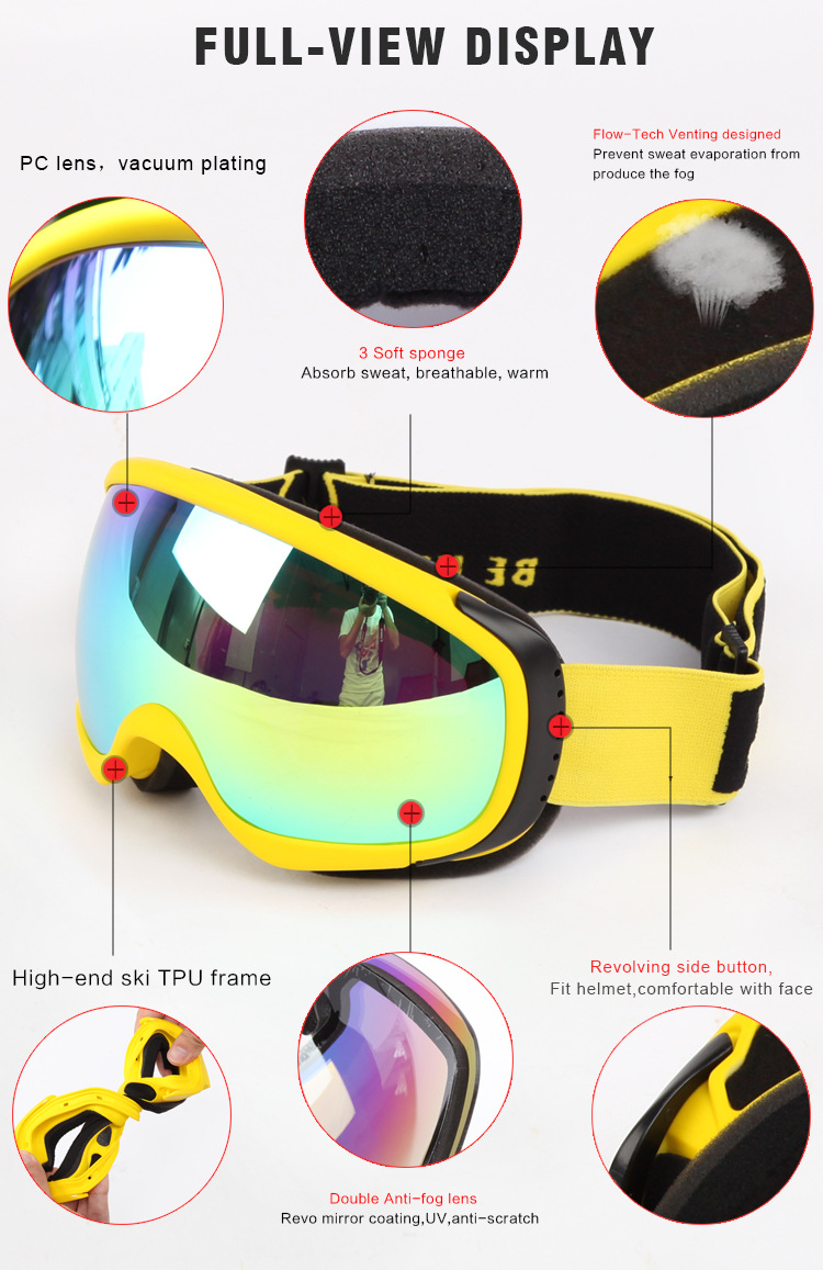 比耐思滑雪镜,高性价比滑雪护目镜