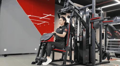 健身房健身器材训练全套,健身房肌肉训练器材视频