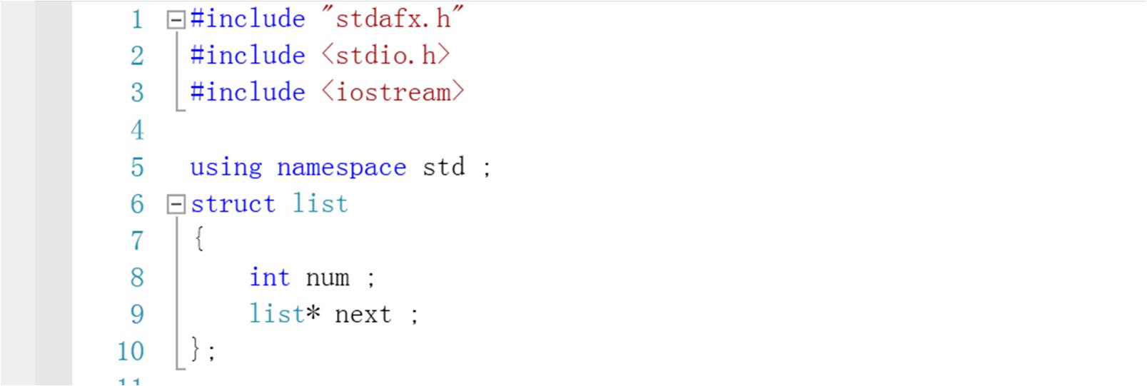 如何用c语言建立一个单向链表,c++如何创建一个单向链表
